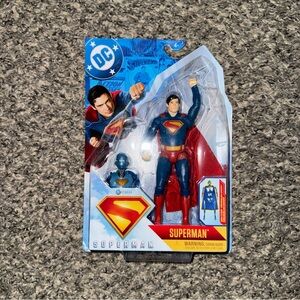 DC Superman Action Figure - Blue and Red